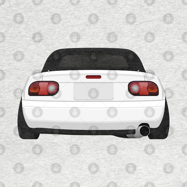 Miata rear White by VENZ0LIC